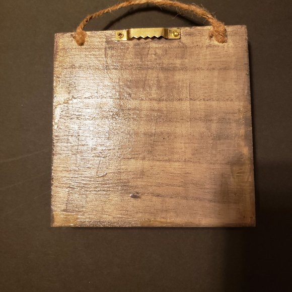 Hand Crafted "Loved" Wall Decor - Picture 2 of 2